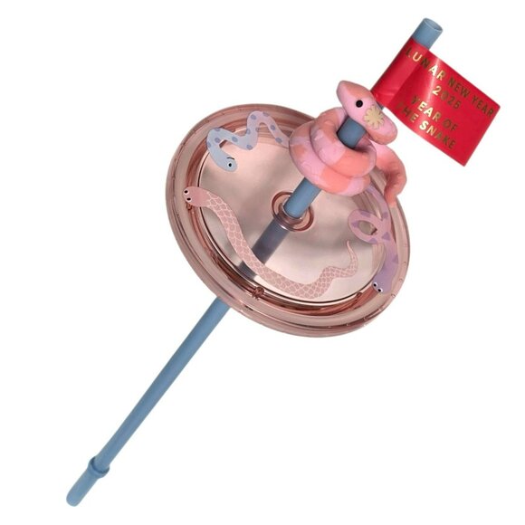 New Starbucks Cute Snake Tumbler Pastel 2025 Lunar New Year Cold Cup Mug 24oz - Picture 10 of 12